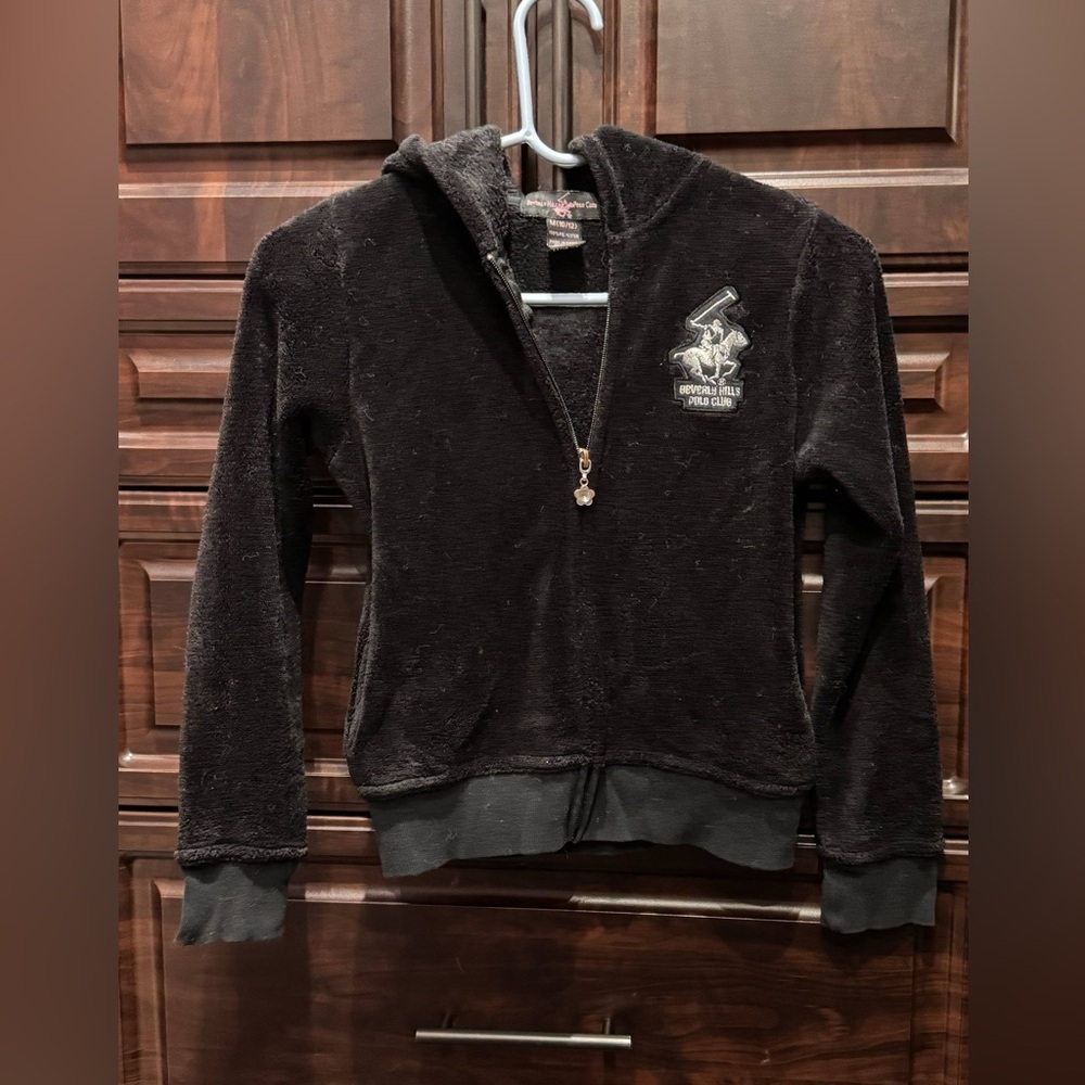 Polo club quarter zip pull over juniors MEDIUM 10/12